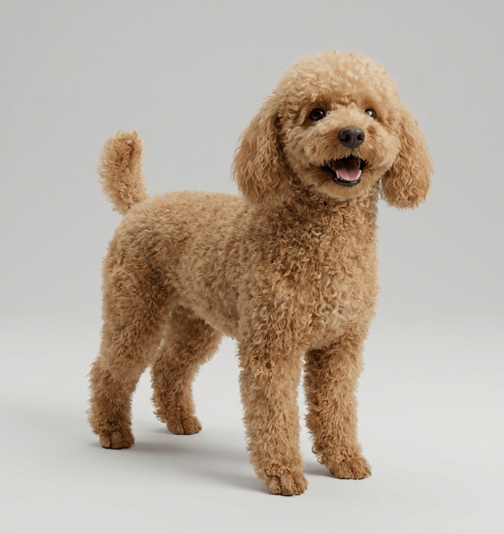 Dog Art - Miniature Poodle