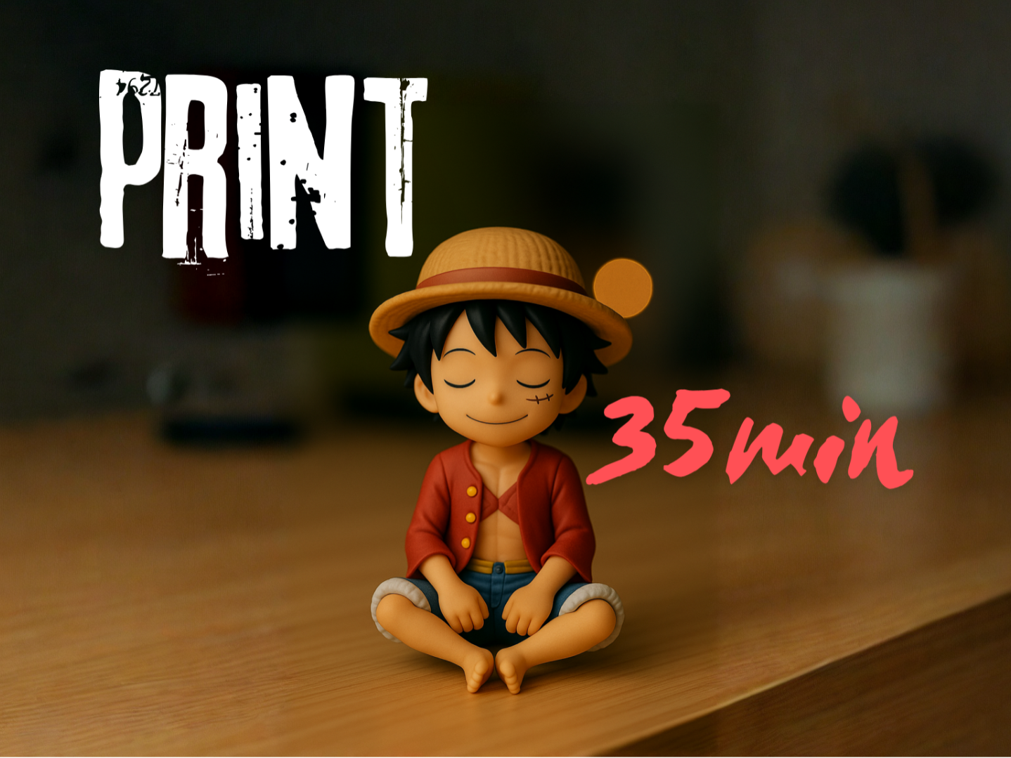 One Piece - Little Luffy - figurine or keychain