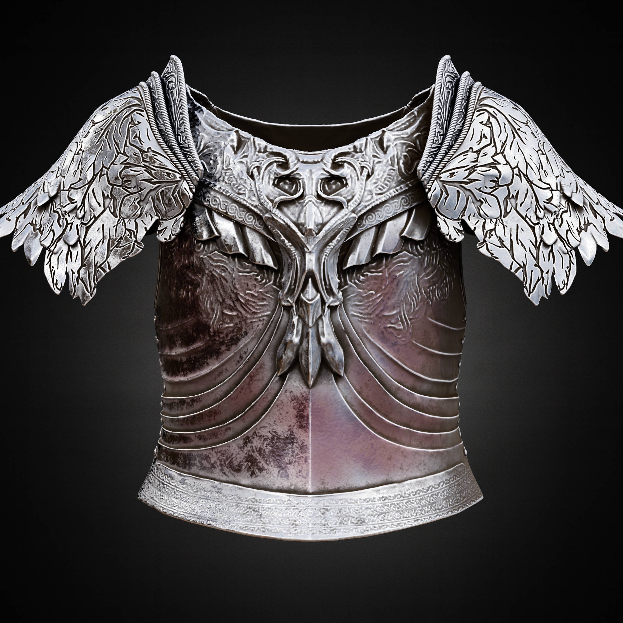 VARGRAM THE RAGING WOLF CHESTPLATE PAULDRONS AND SCALES life size cosplay armor - Elden Ring Fan Art