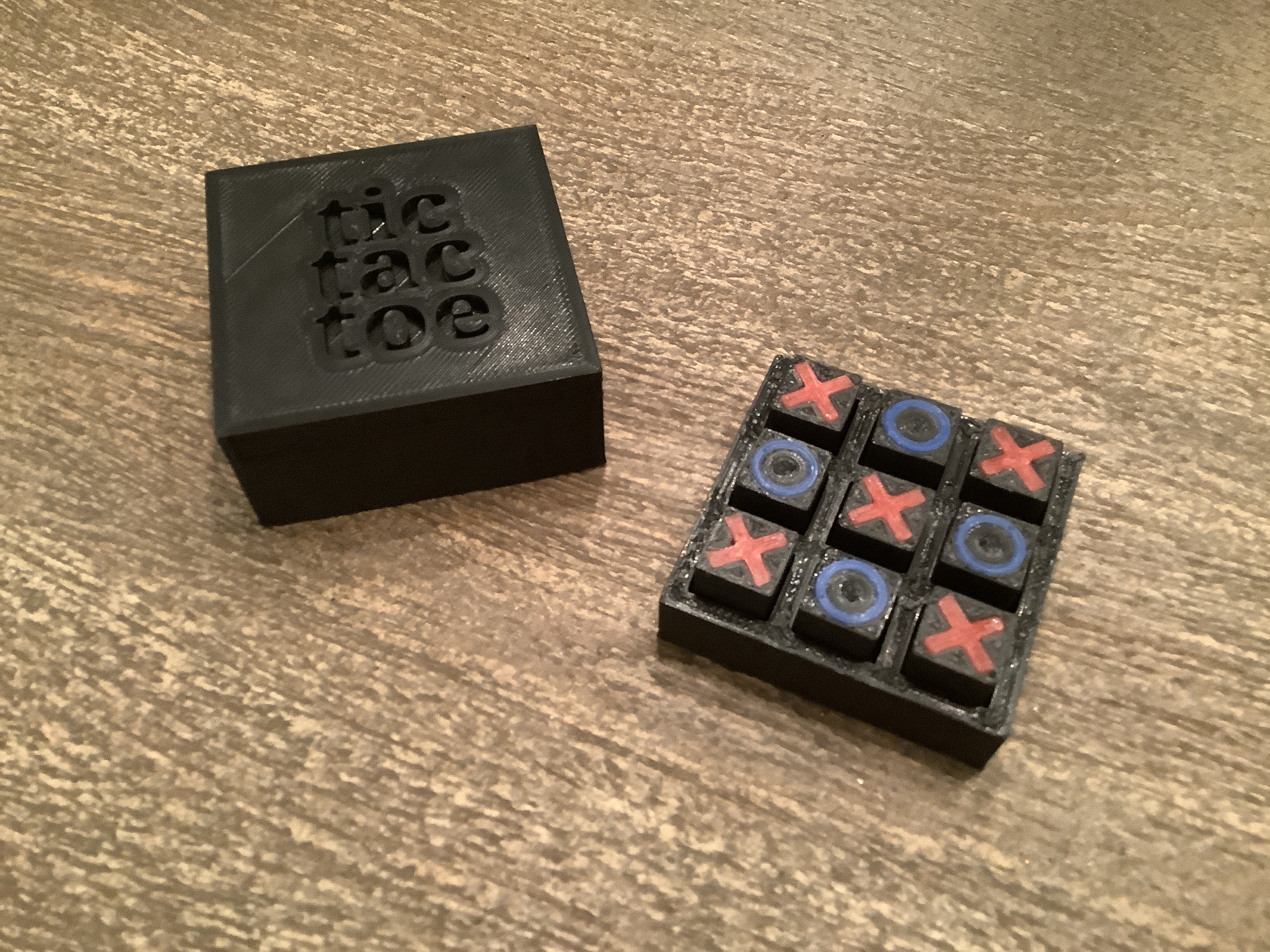 Mini Tic Tac Toe (great for car rides)
