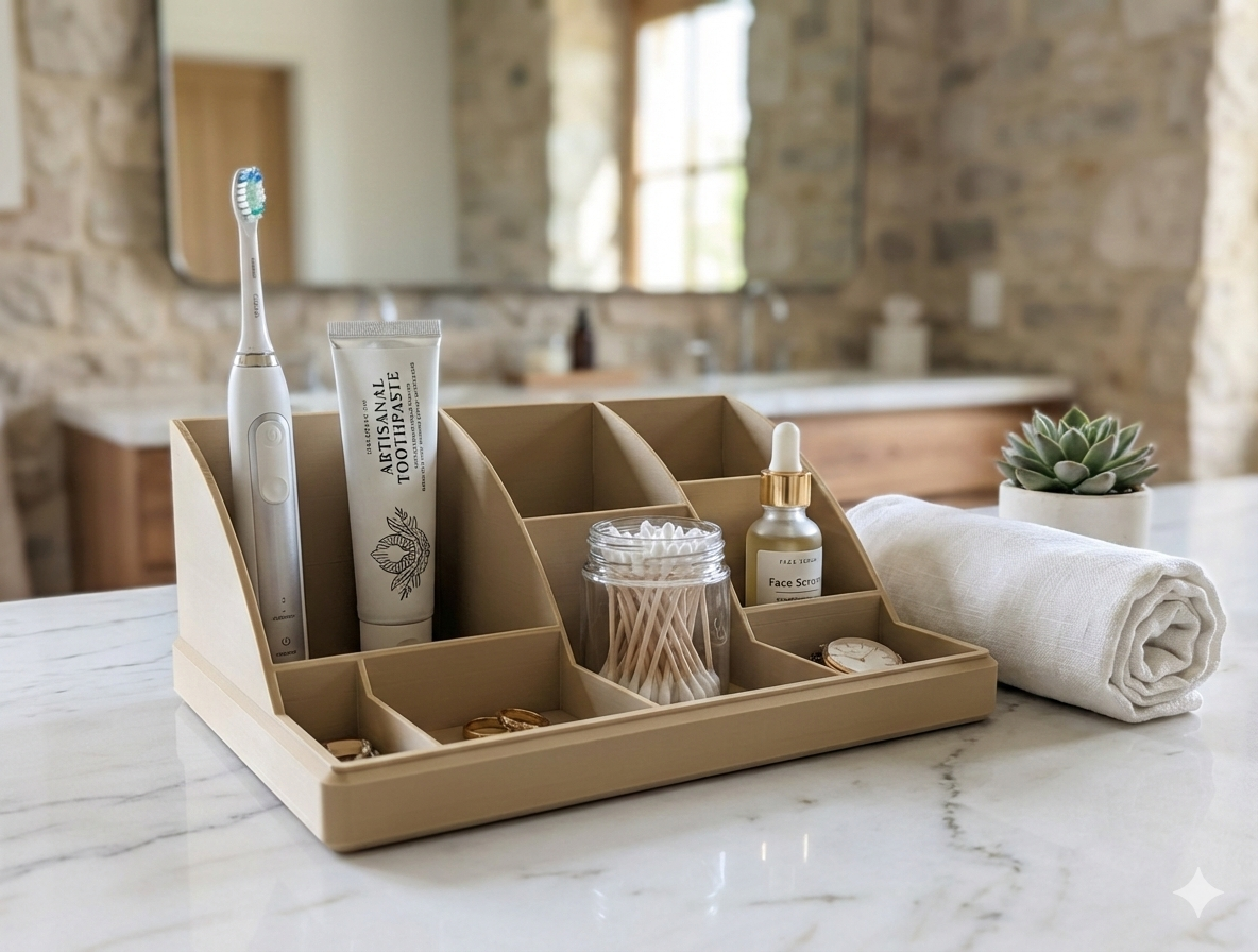 The COLLAGE bathroom sink Organizer