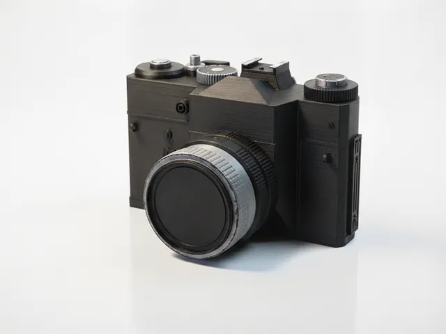 Vintage Camera Model Photography 3D Printable