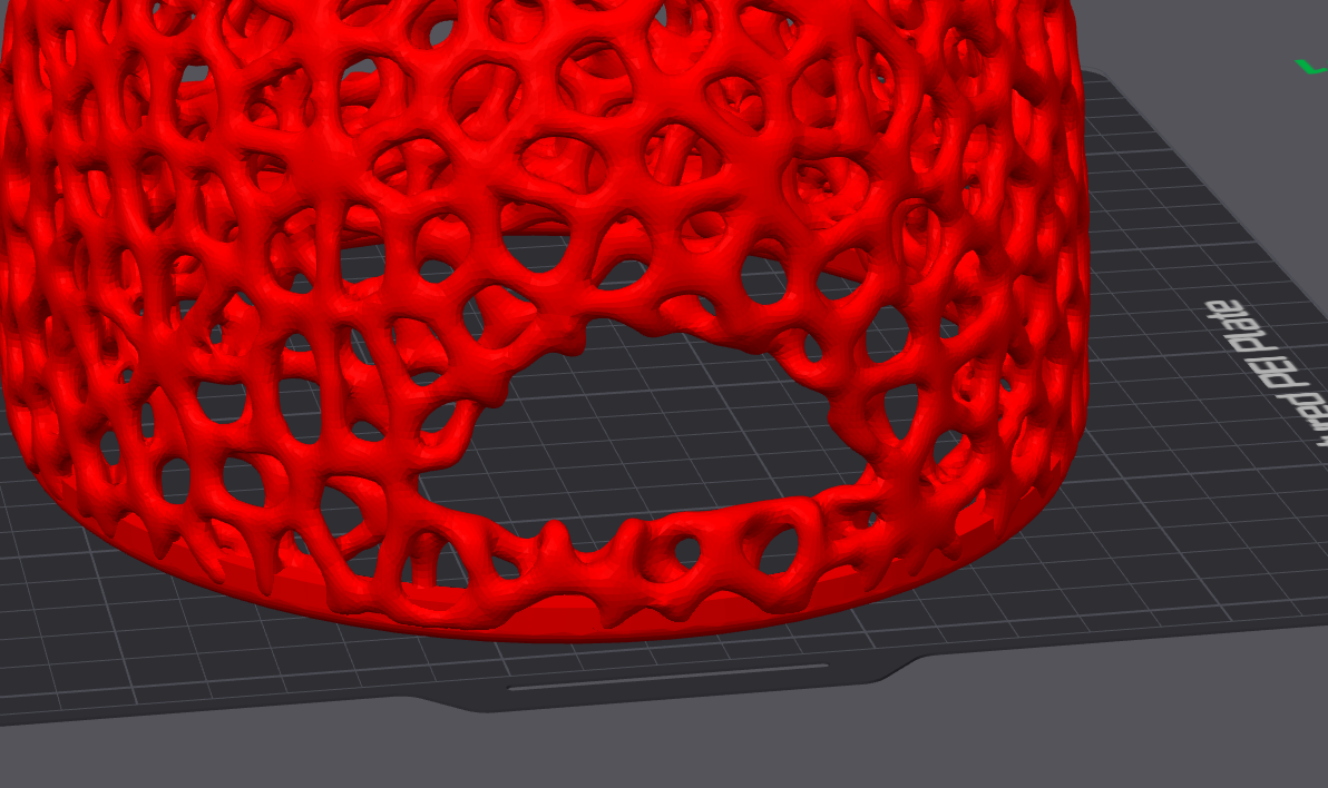 Miniatura 4 do modelo 3D TPU Snapback voroni style