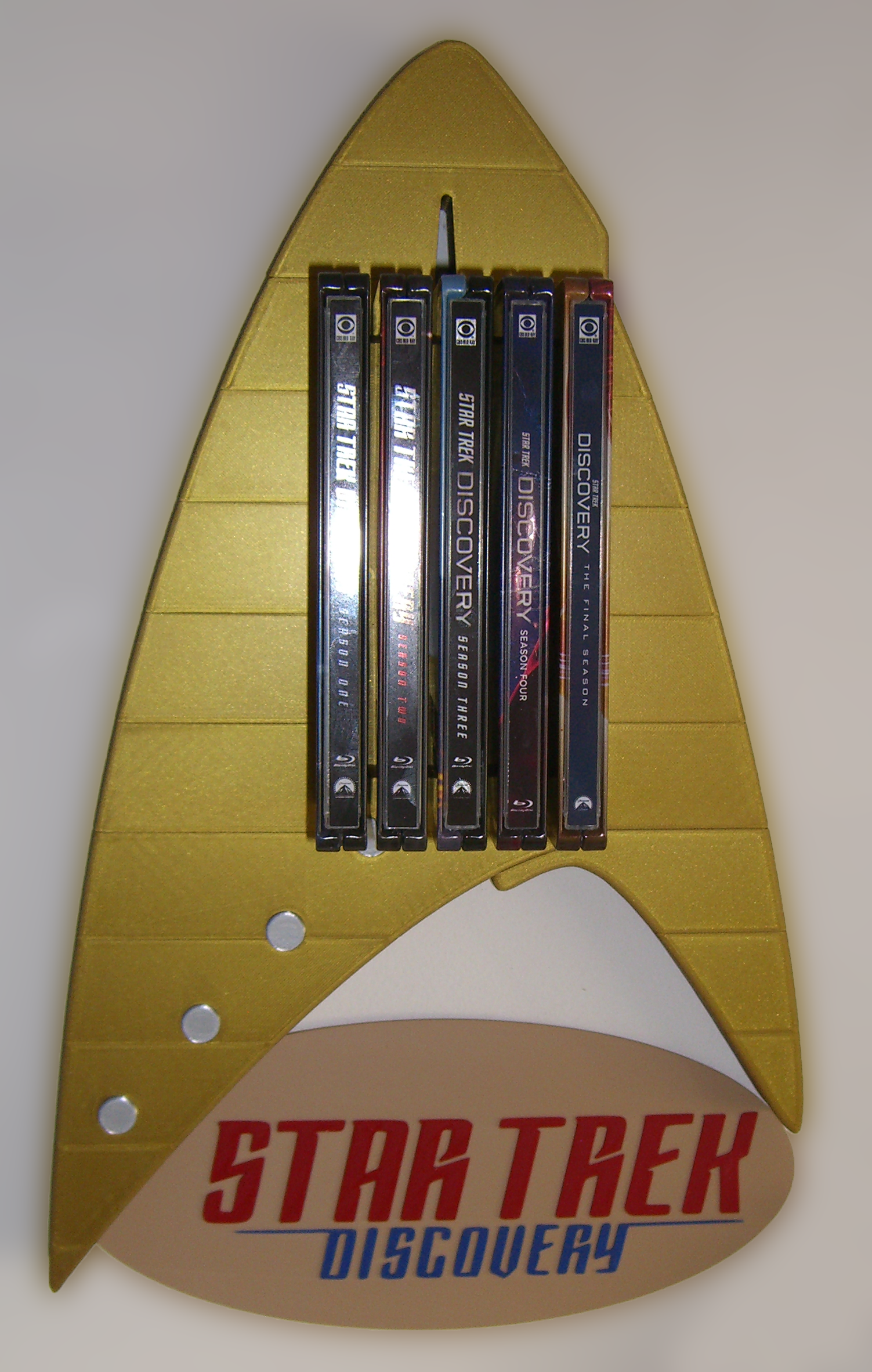 Star Trek Discovery - Blu-ray wall mount // Wandhalter