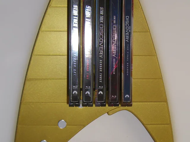 Star Trek Discovery - Blu-ray wall mount // Wandhalter