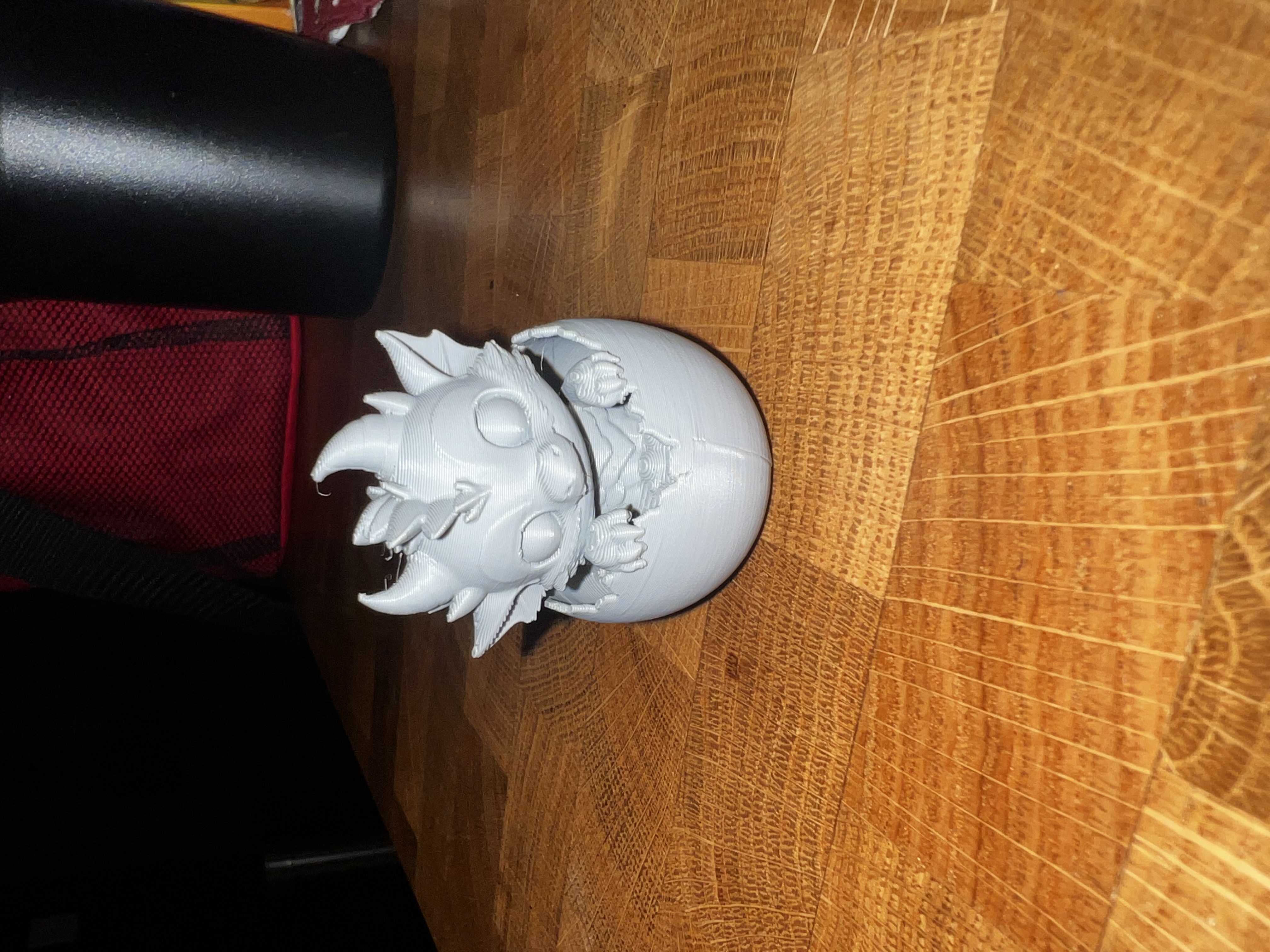 Dragon Hatching from Egg