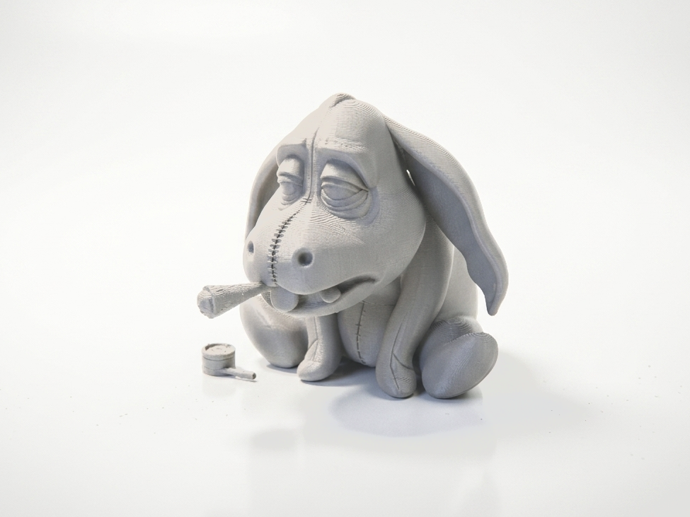 High Donkey Figurine Animal Collectible 3D Printable