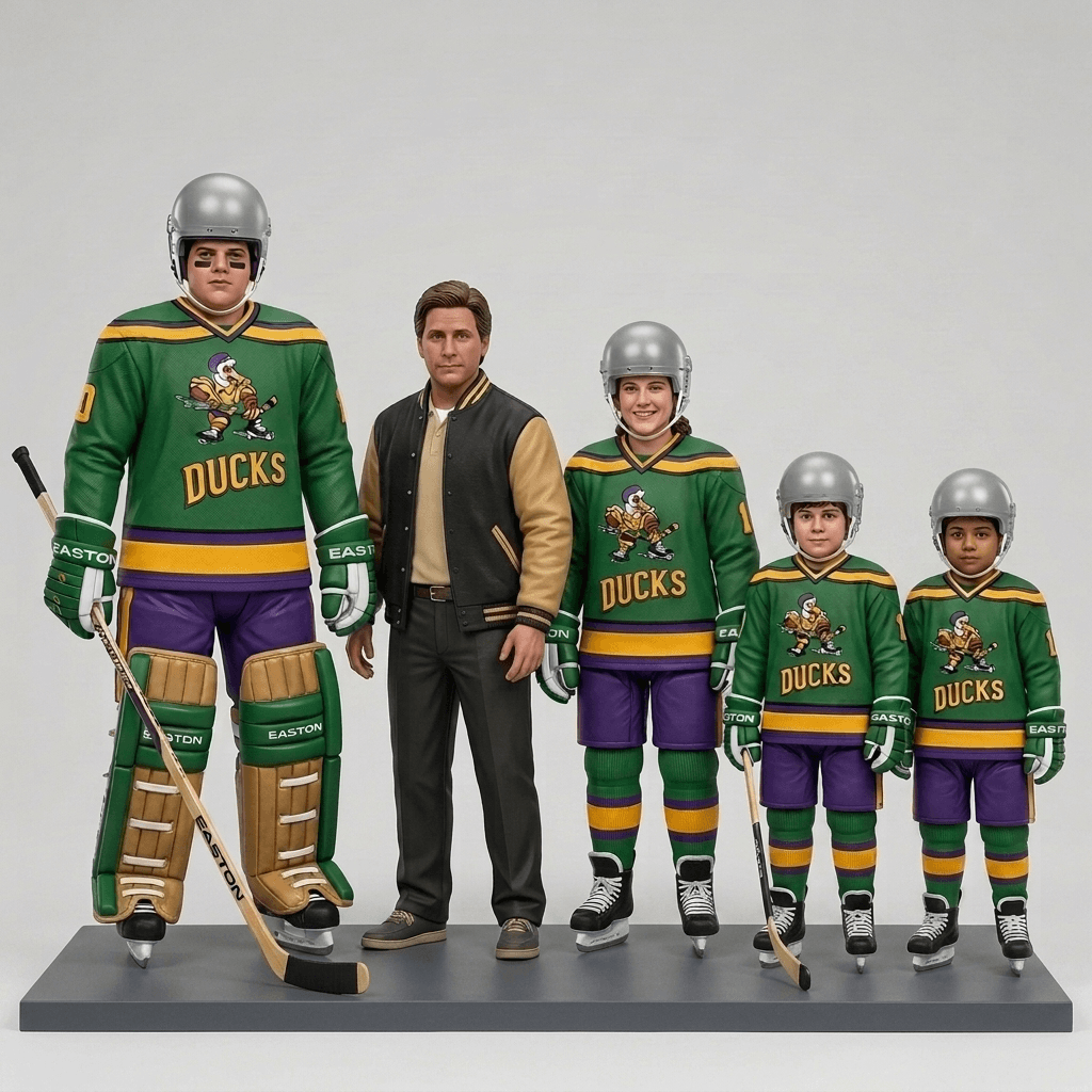 The Mighty Ducks - Emilio and the Gang - 1992