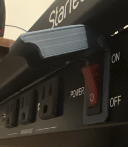 Missile Style Switch Cover for Tecmojo PDU 3D model thumbnail
