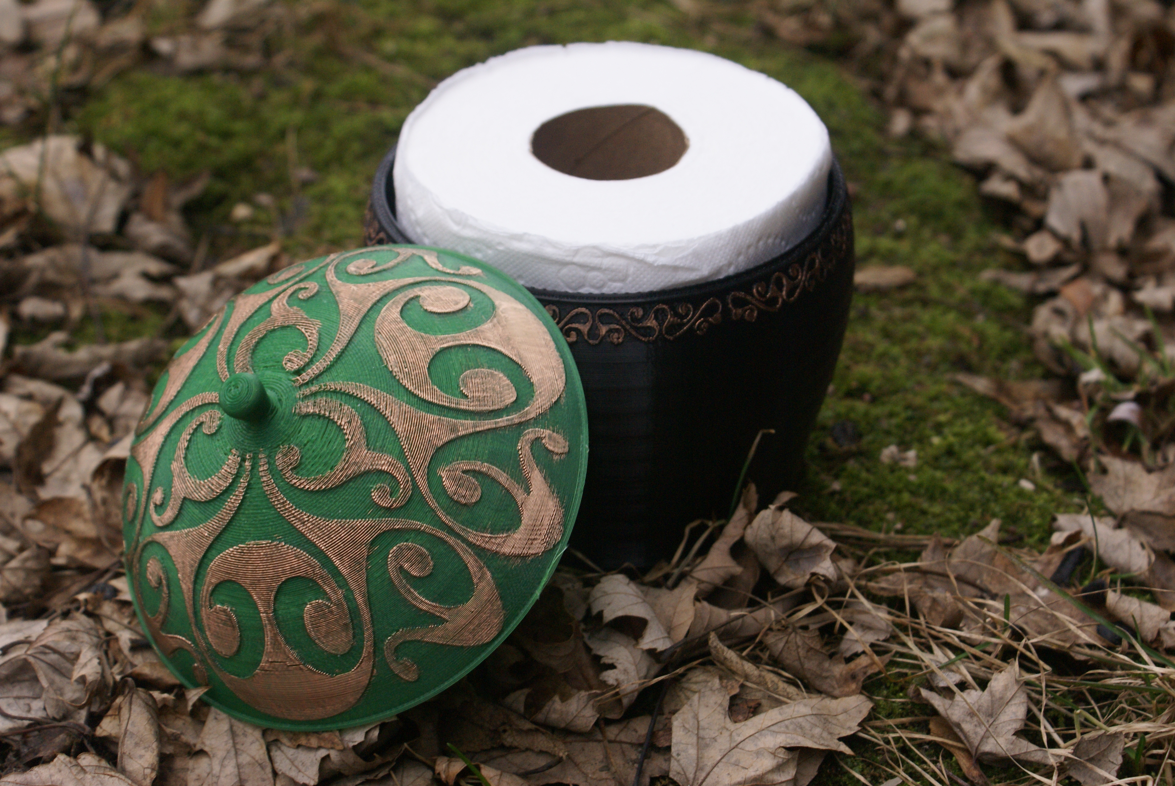 Spare TP Roll Container 3D model by Bethany Weeks