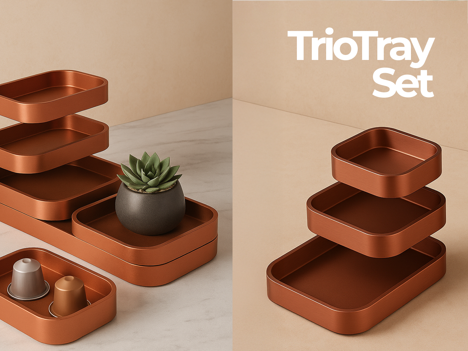 TrioTray Set