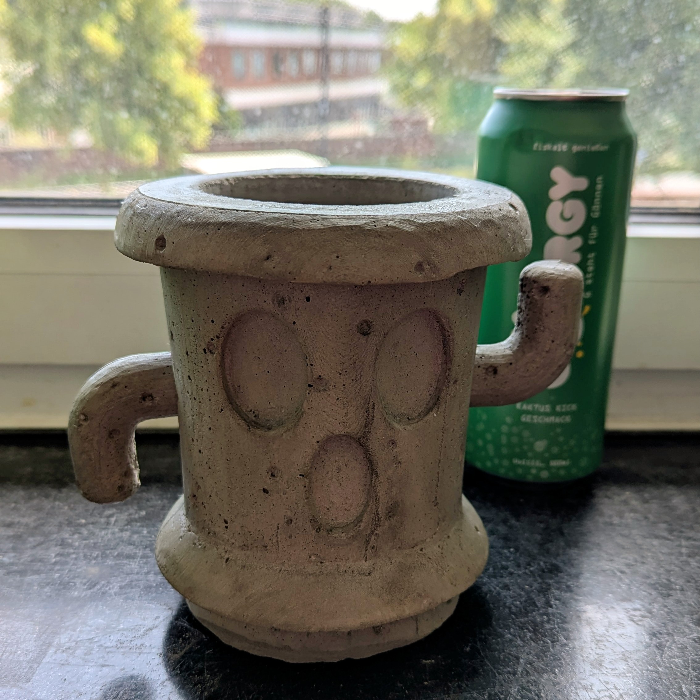 Gyroid Plant Pot - Concrete Molds — thumbnail 3