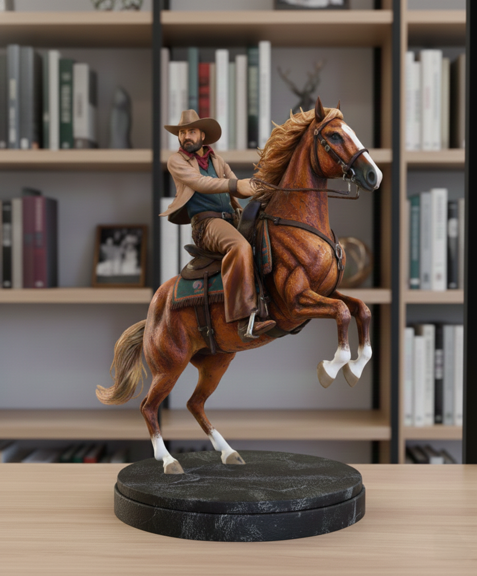 Sunset Cowboy (Figure/Statue)