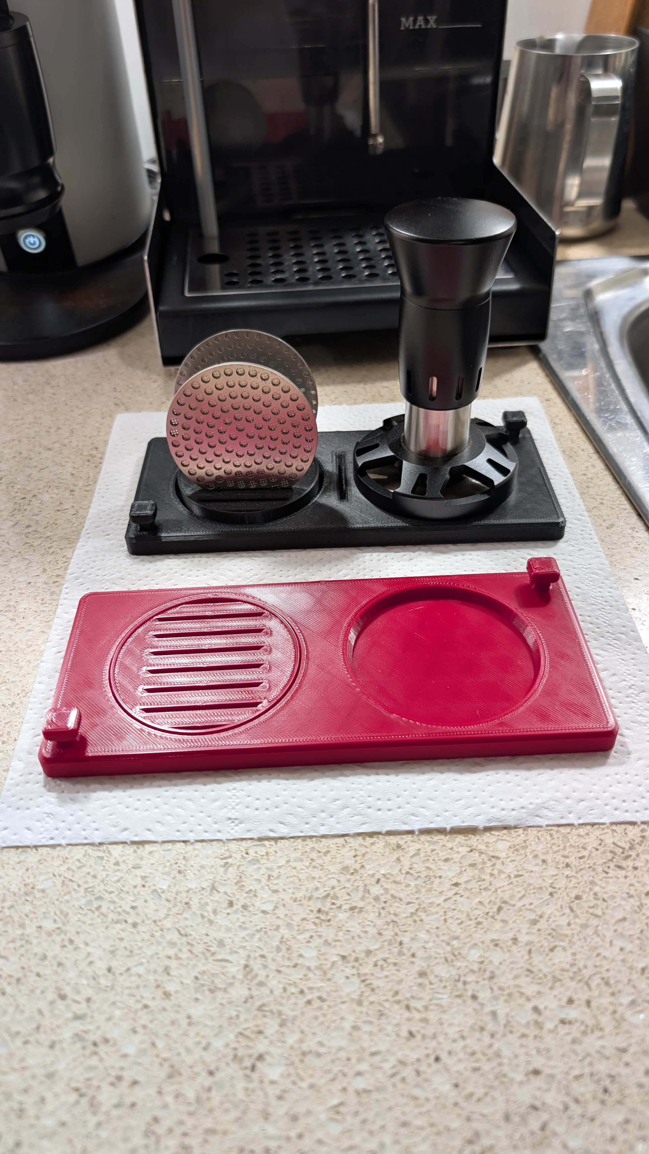Gaggia Classic tamp and puck screen holder — thumbnail 2