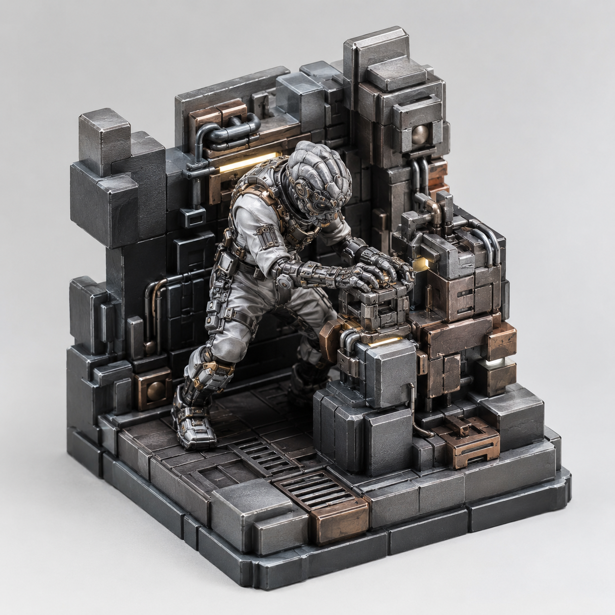 Miniature Industrial Cyborg Workshop - Industrielle Cyborg-Werkstatt im Miniaturformat