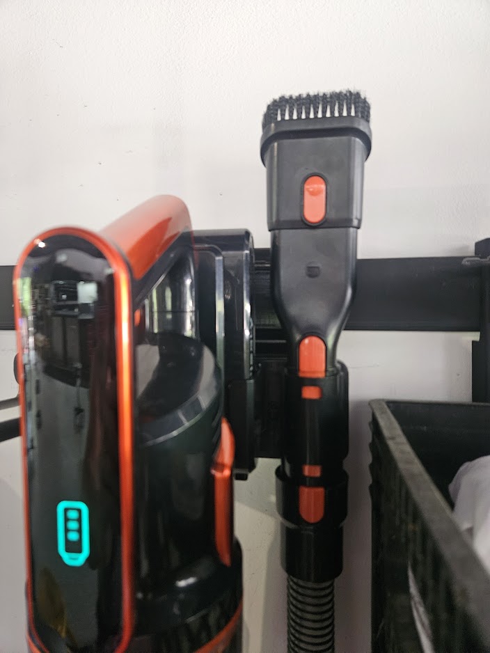 Fieety V9 Powerful Cordless Stick Vacuum Cleaner Rubbermaid Fasttrack holder