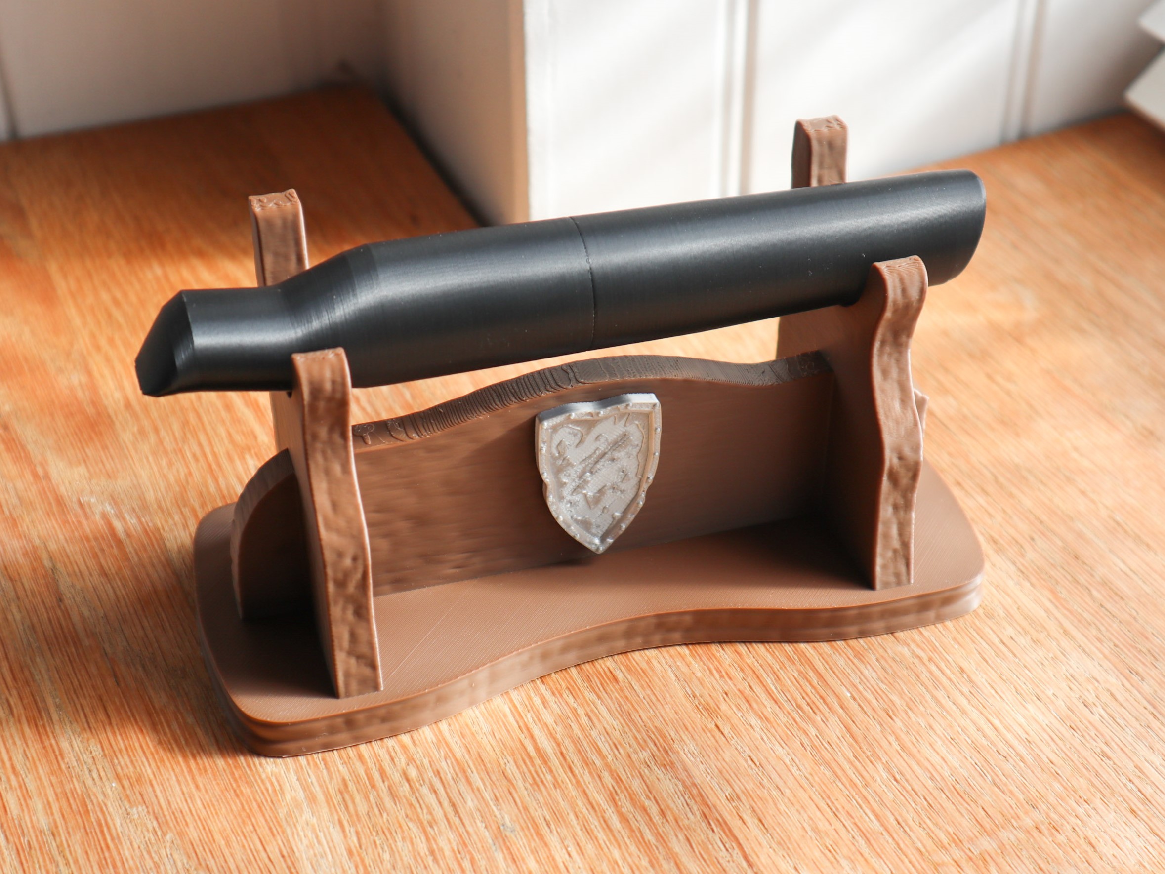 Medieval Sword Stand for Shaver