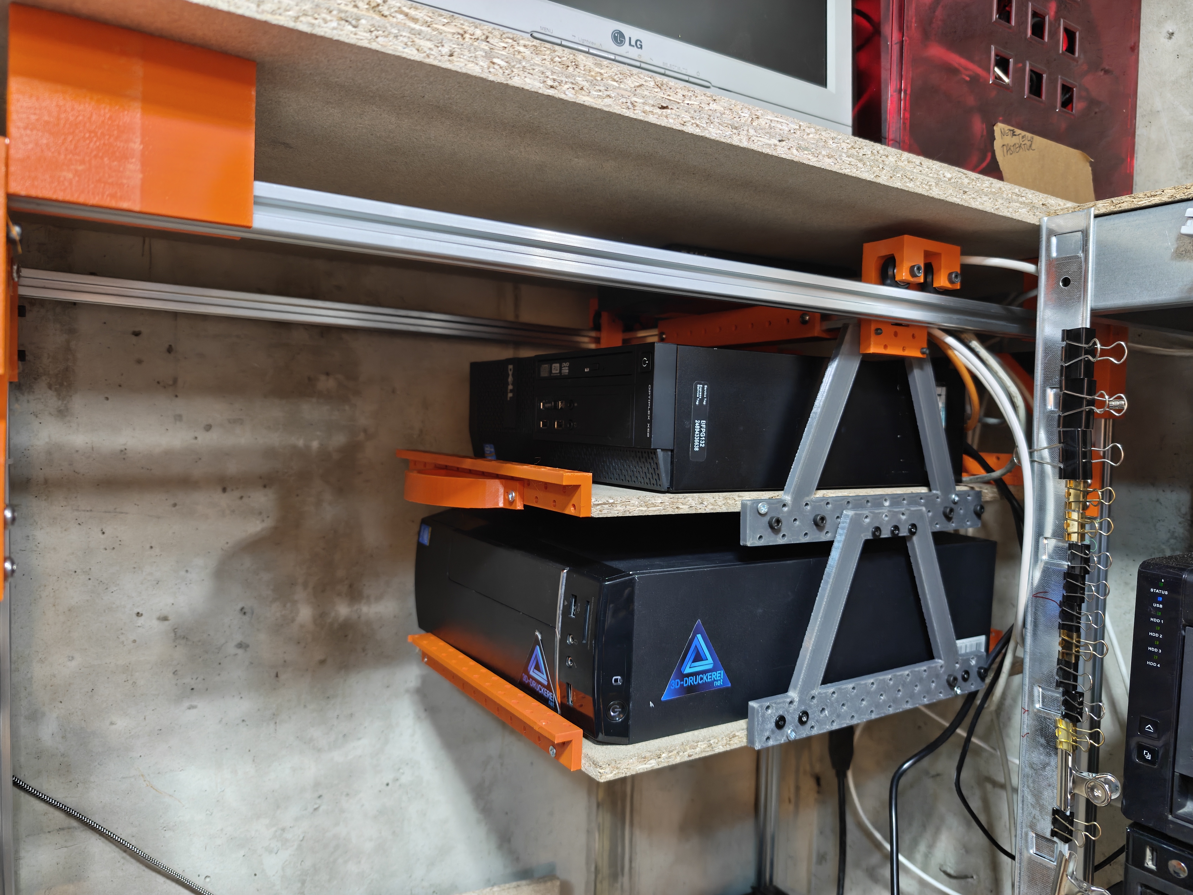 Rack mit Roller für Server oder andere Dinge — miniatura 2