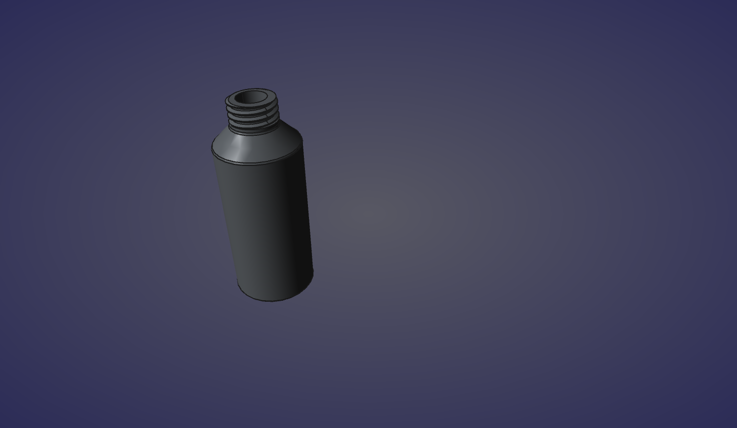 Refillable Travel Bottle Set — 3D Printable Shampoo / Cosmet