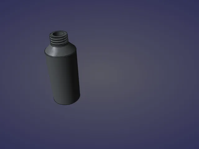 Refillable Travel Bottle Set — 3D Printable Shampoo / Cosmet