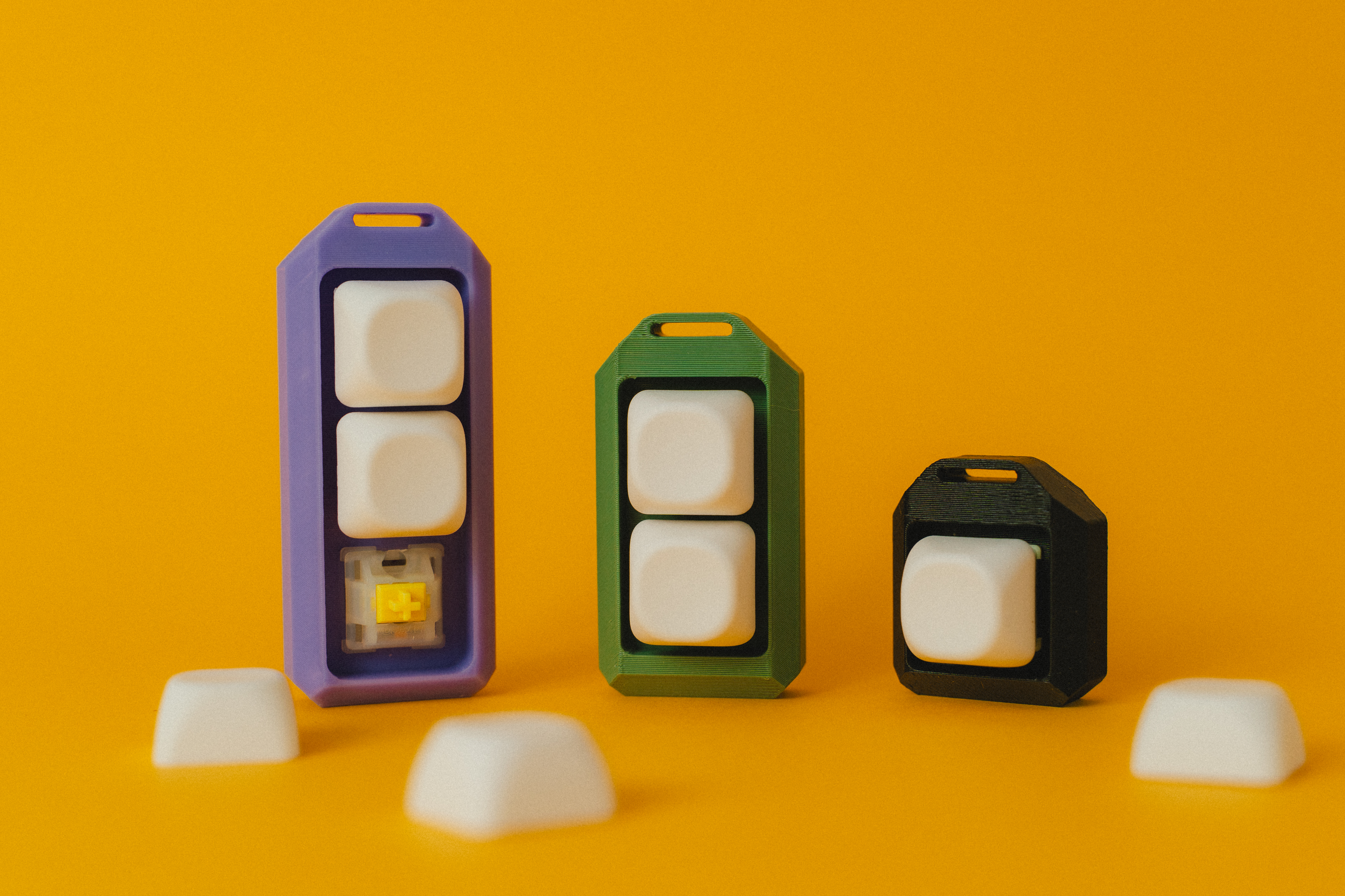 Keyboard switch fidget (1 to 3 switches to choose)