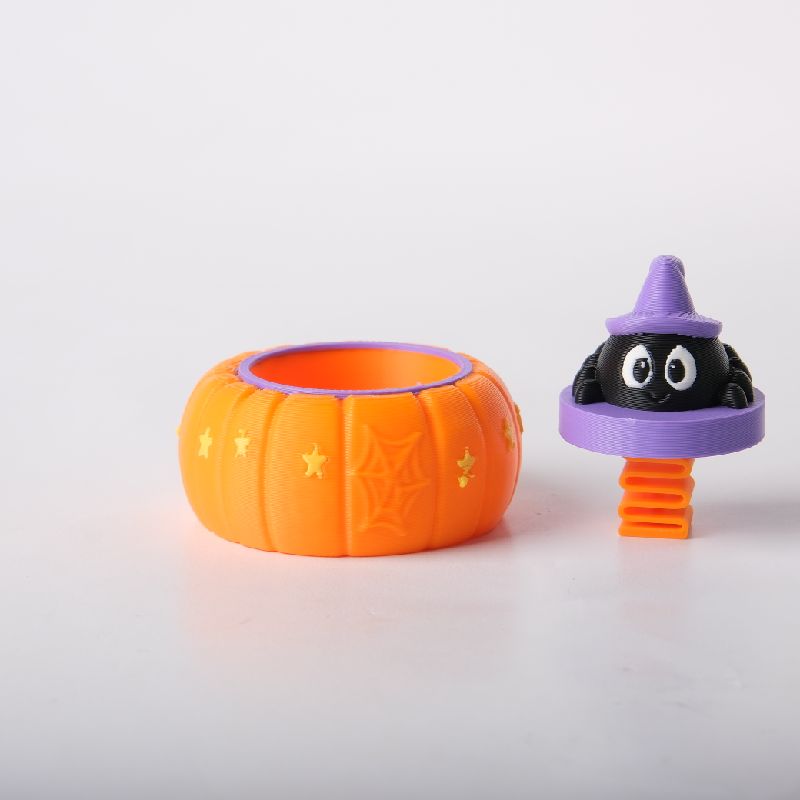 Cute Spider Pumpkin Clicker – Halloween Fidget Toy by Fleximania ...
