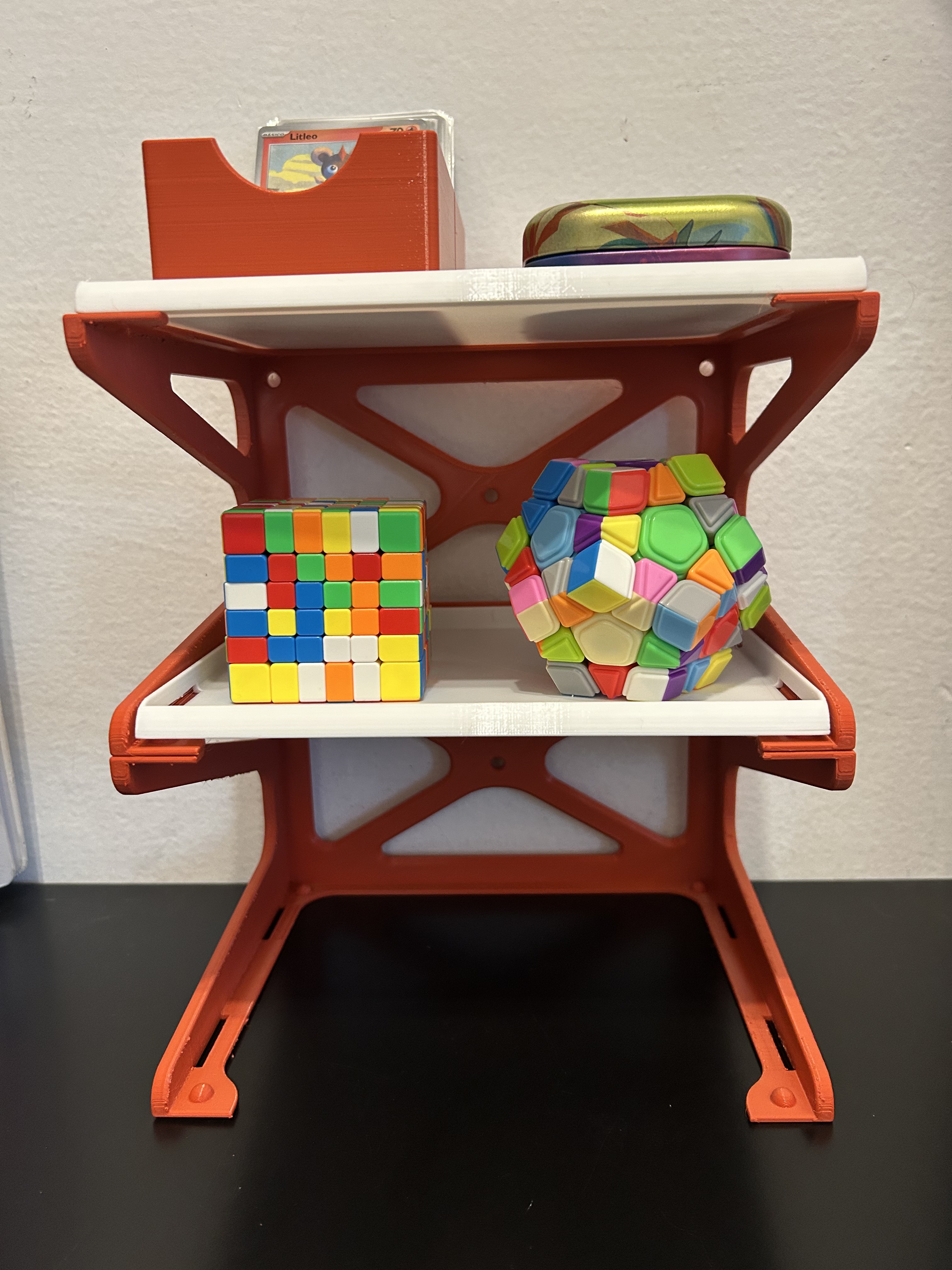 Miniatura 2 do modelo 3D Stackable Shelf Organizer