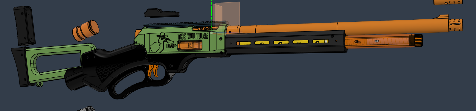 The Vulture - Lever Action Dart Blaster