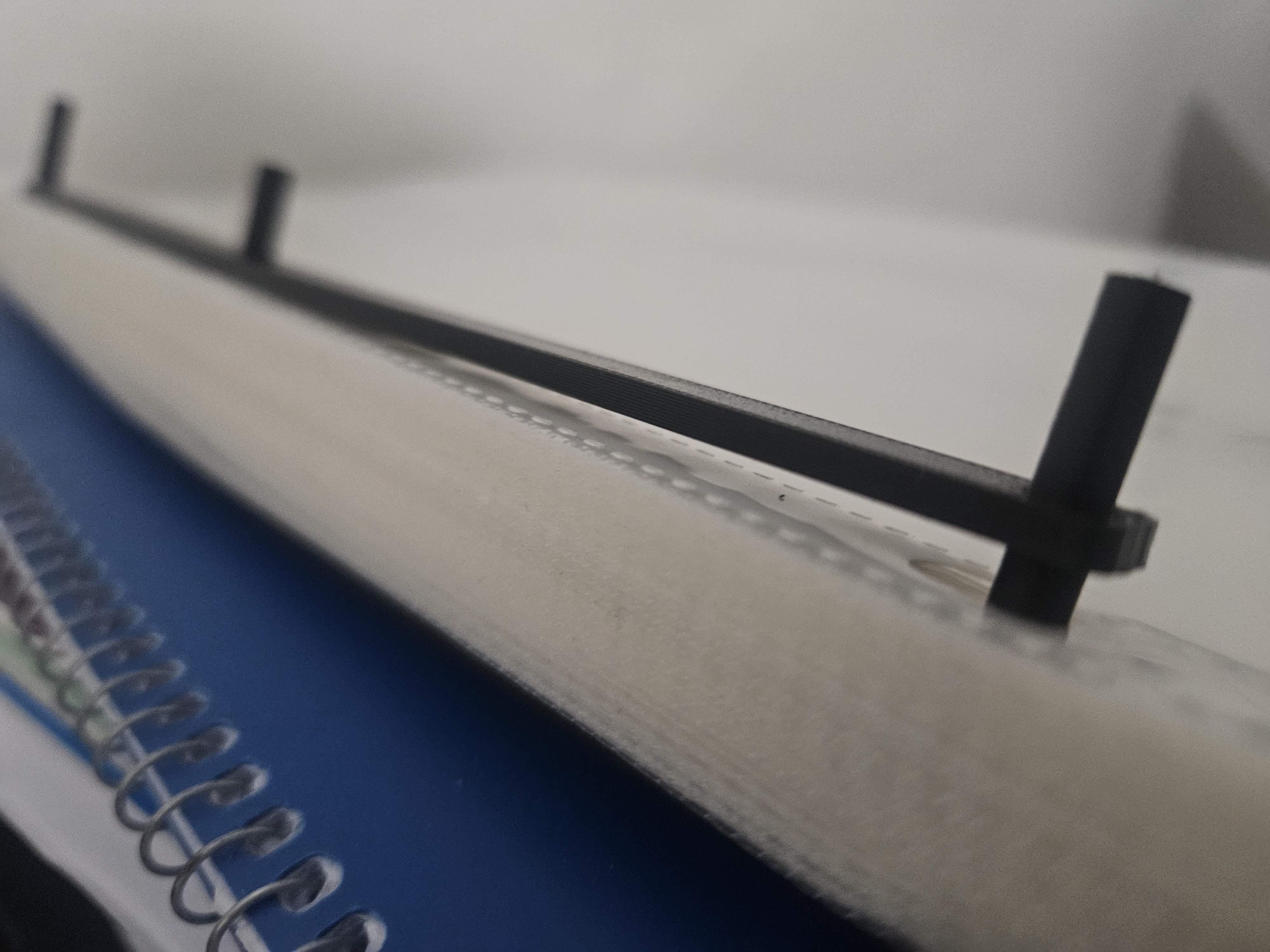 Letter Paper Size Binder Holder - 3 Hole Punch