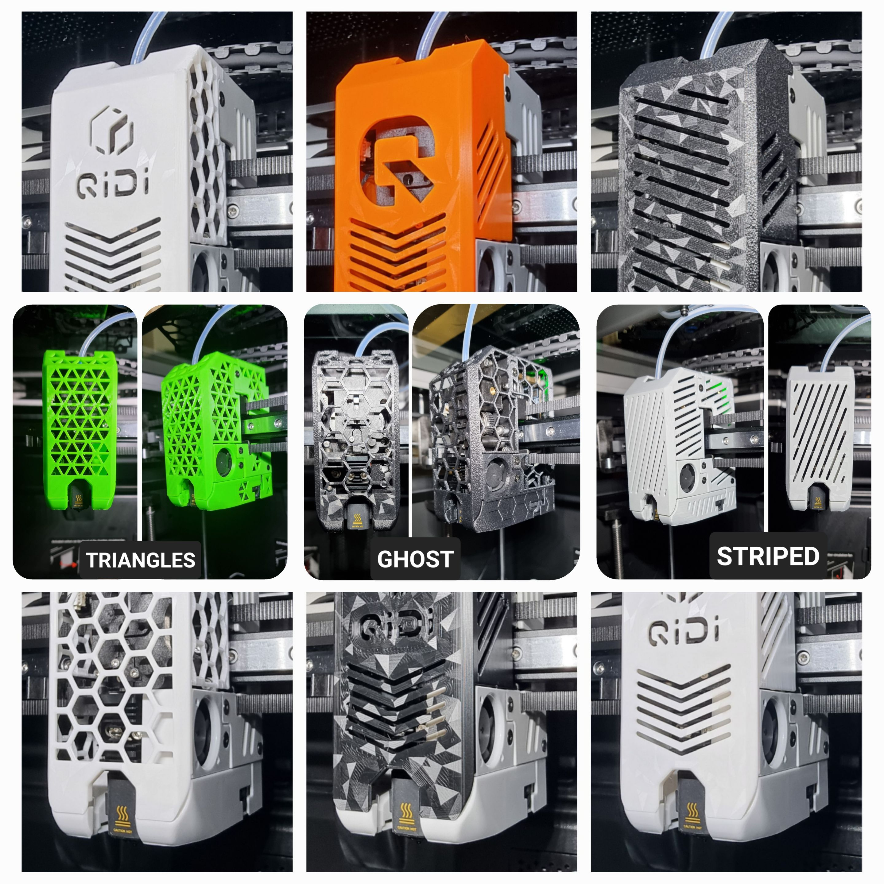 Qidi Q2 Toolhead Cover - Full body sets