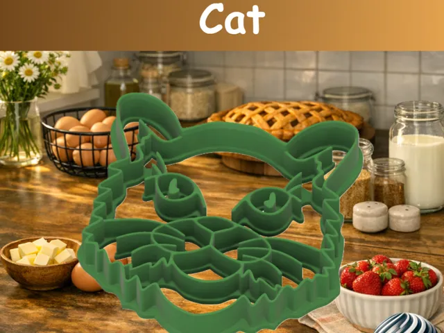 Baking - Cookie Cutter - Cat