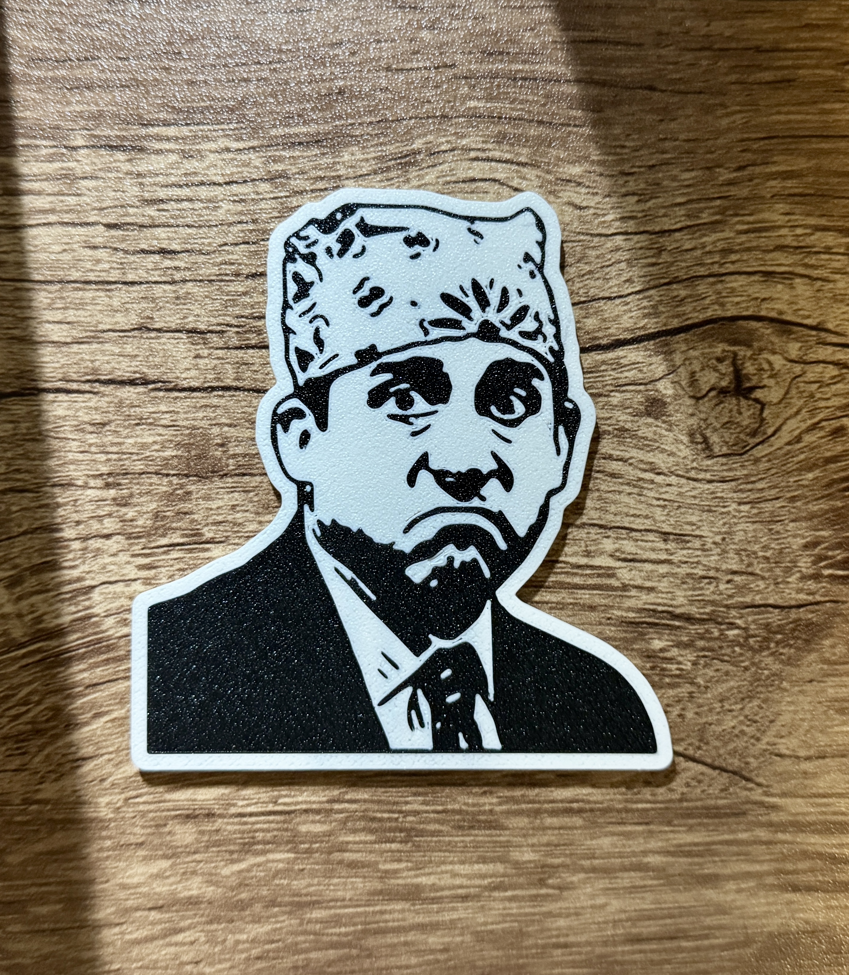 Prison Mike The Office Magnet (multi-color)(8x3mm magnets)