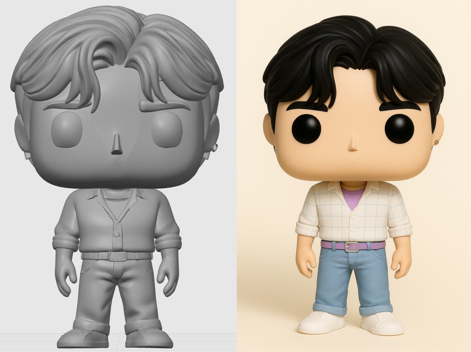 K-Pop Demon Hunters Saja Boys Jinu Funko Pop Figure