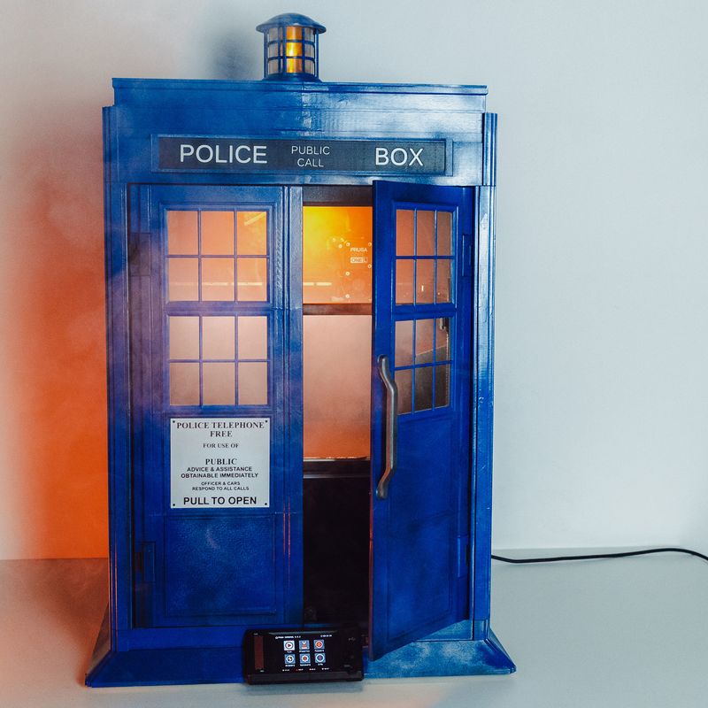 TARDIS Cover for Prusa Core One L by 3Demon | Download free STL model ...