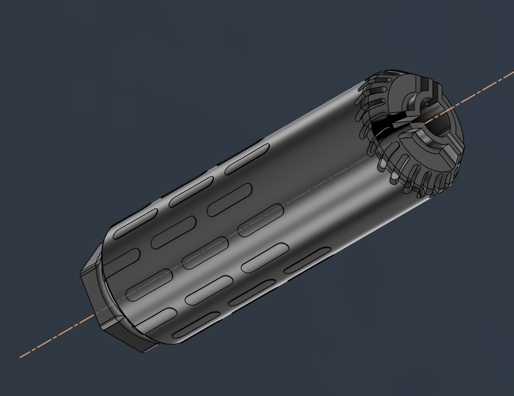 Airsoft Mock Suppressors