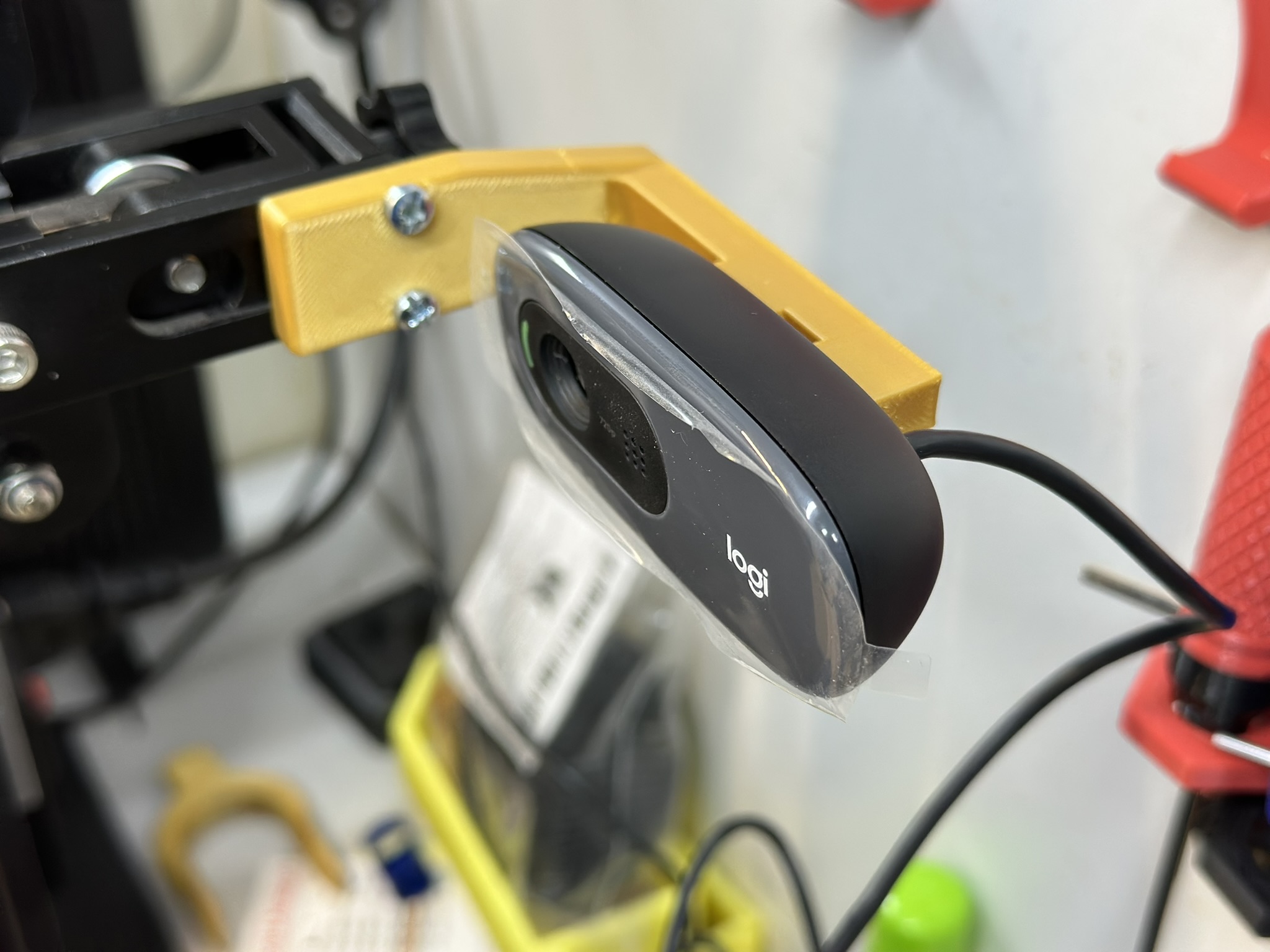 Ender 3 X axis mount for Logitech C270 camera