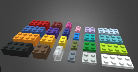 Lego bricks