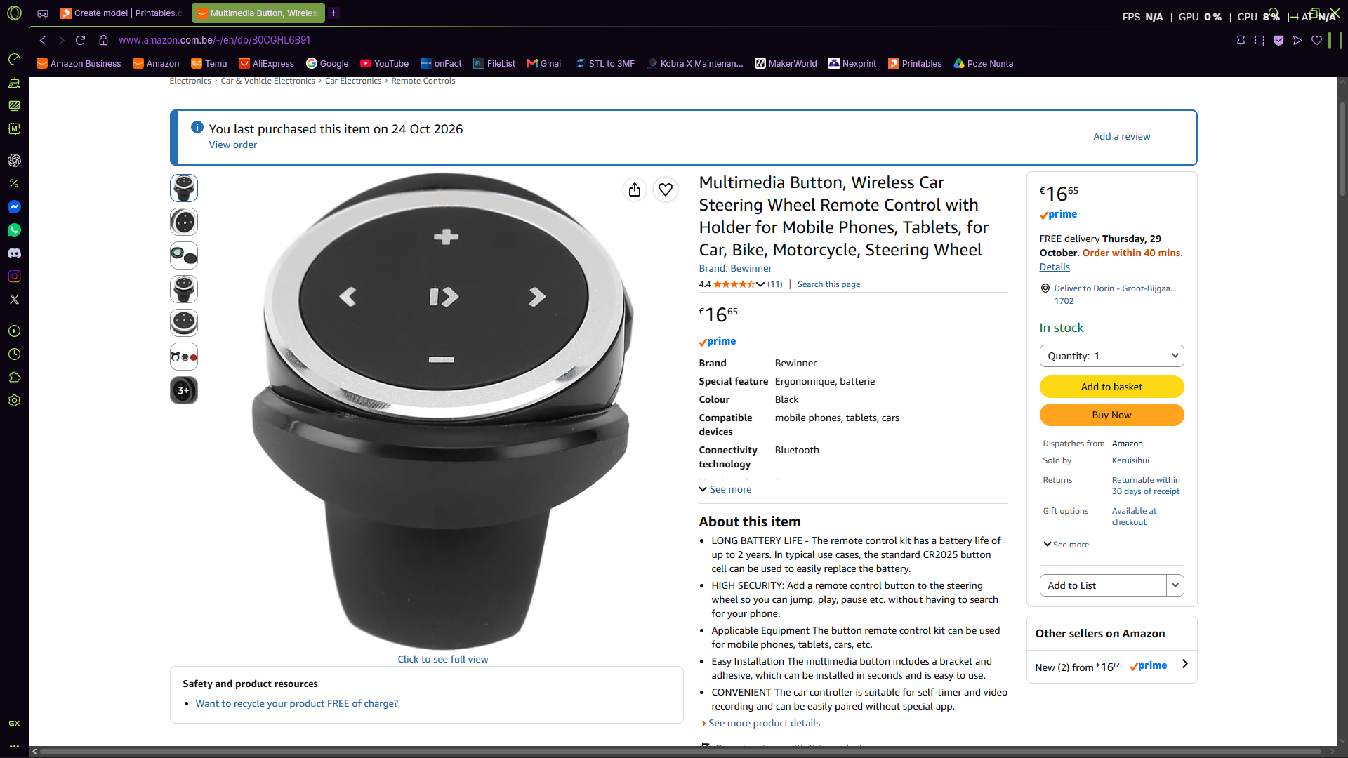 Golf 7 Support for Multimedia Bluetooth Buttons — thumbnail 5