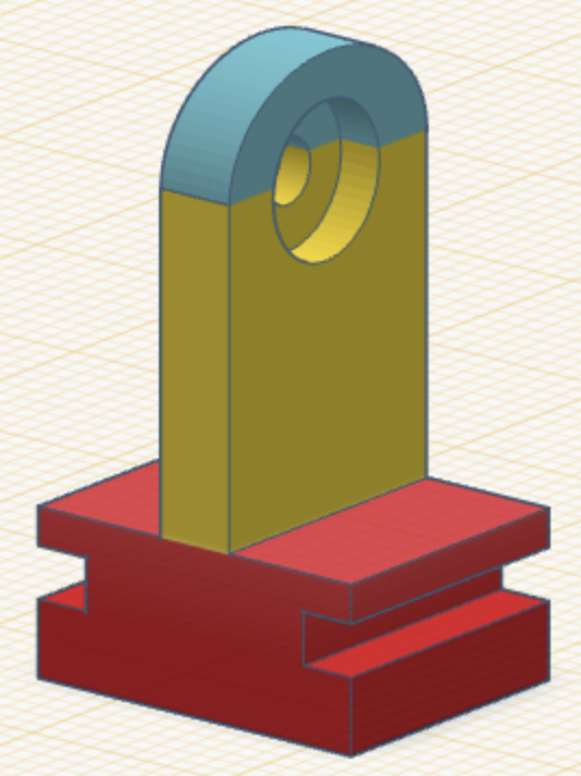 Curtain rail slider hooky thing