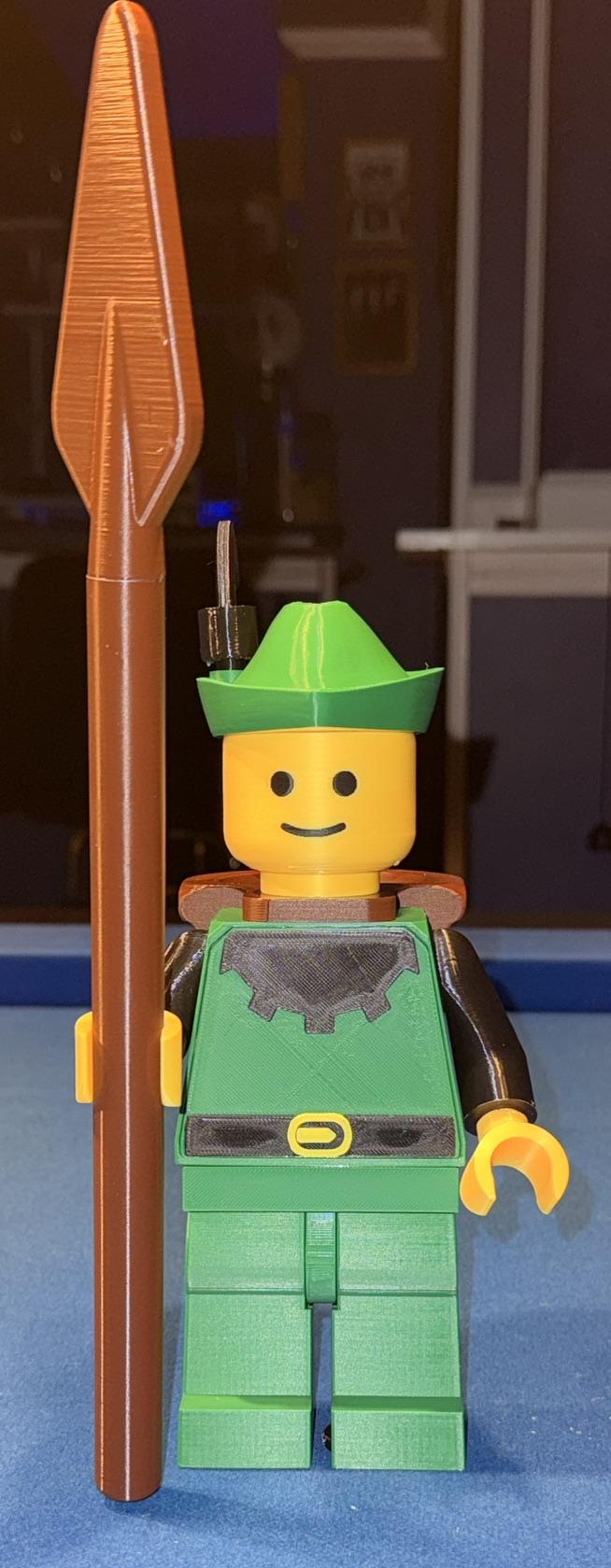 Castle Forestman - Black MegaFigure (5:1 Scale)