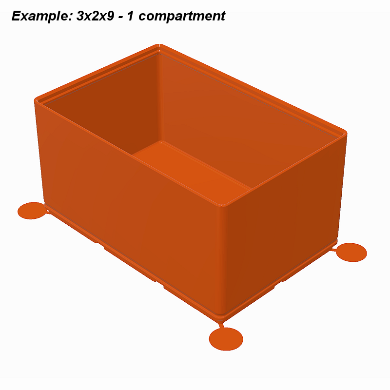 Parametric Gridfinity Bin Generator (Fusion 360) — miniatura 5