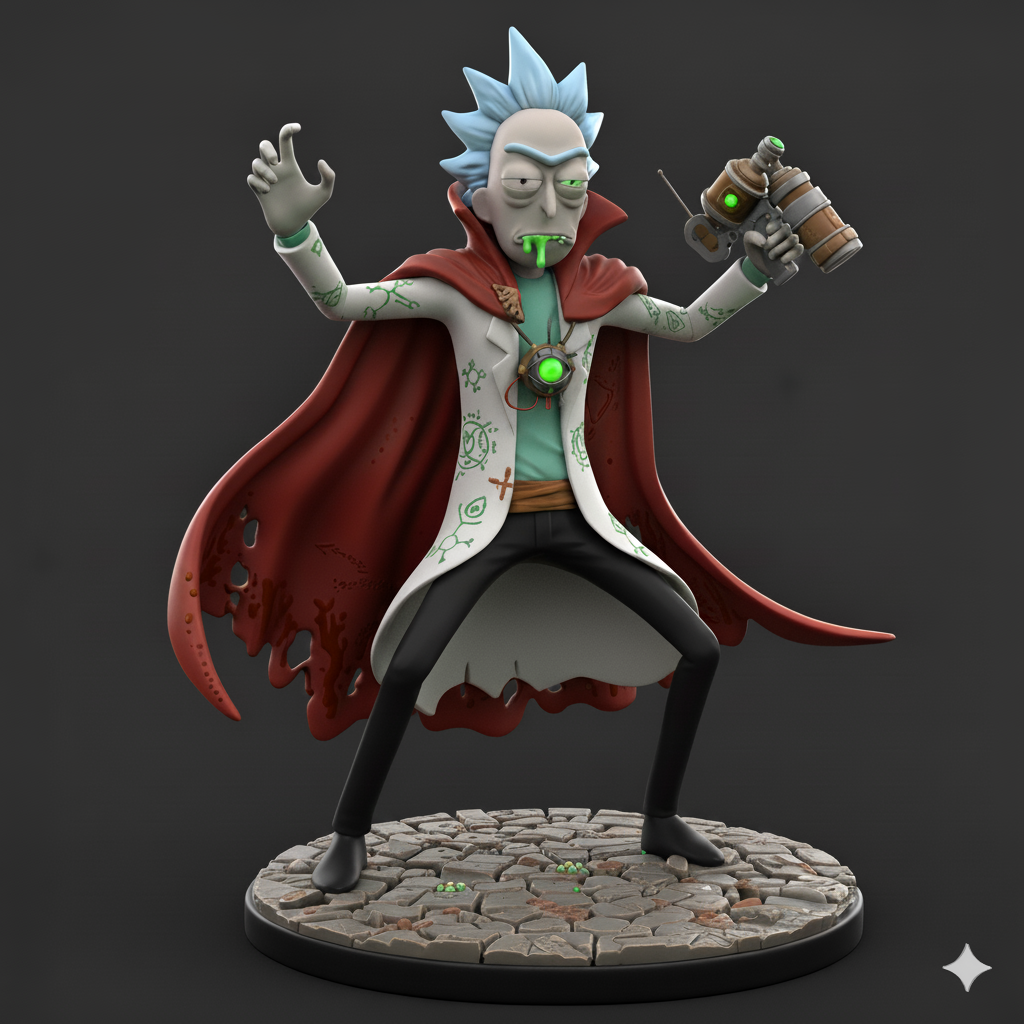 Rick ( Sanchez ) Strange - The Supreme Science Sorcerer