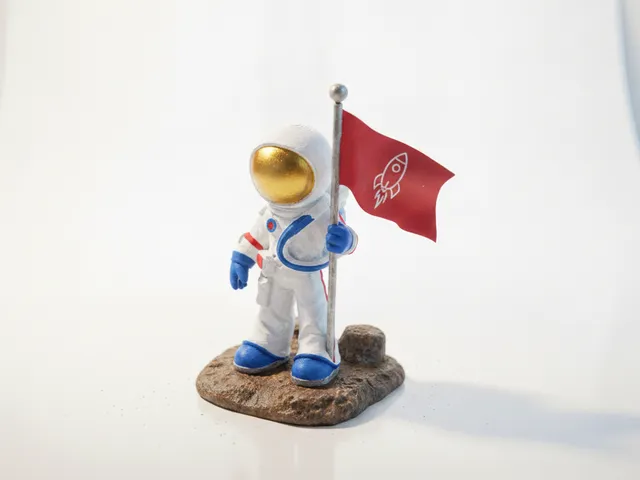 Astronaut Figurine Space Fantasy 3D Printable