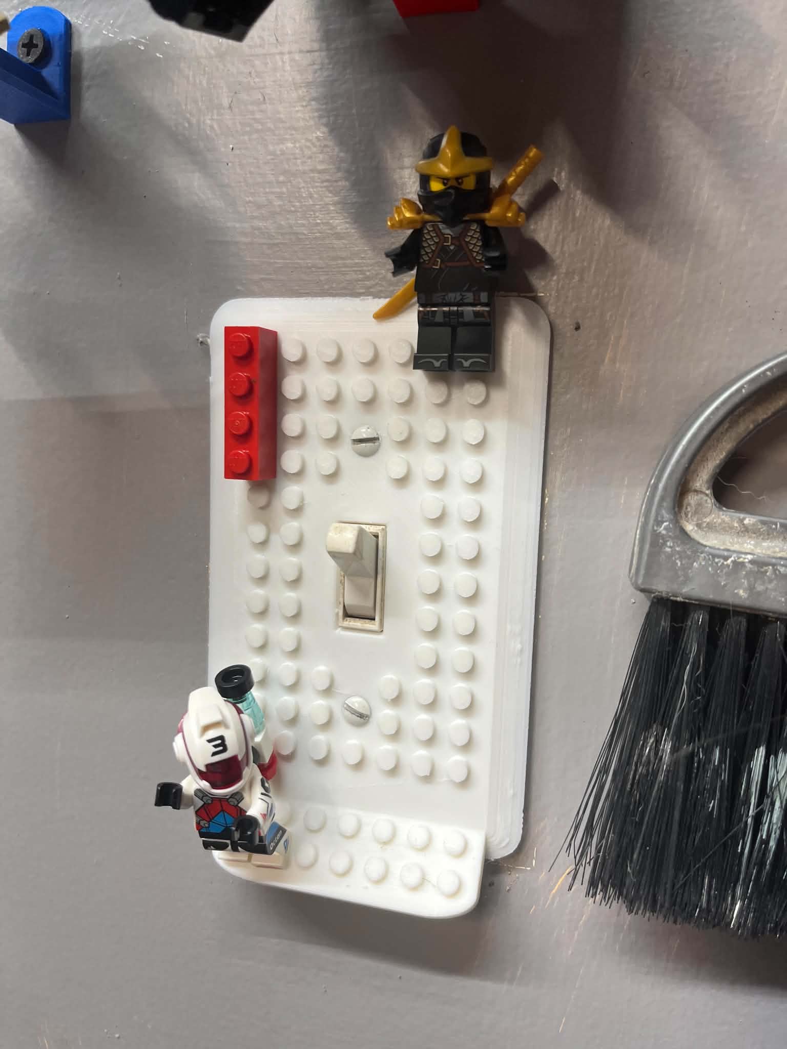 Bricked up light switch (easy print)