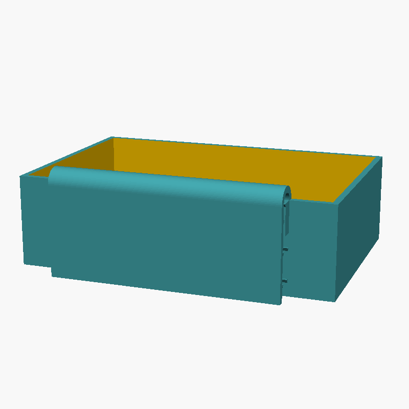 Sink-Rim Sponge Tray — Hooks Over the Rim, Drains Into the Basin