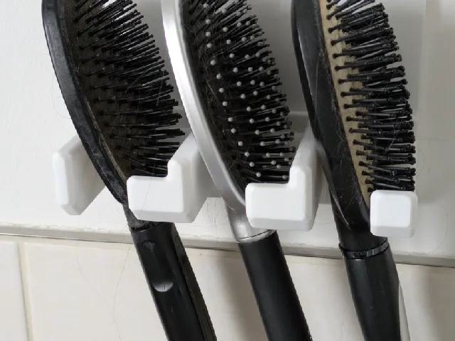 Hairbrush Holder / Rack / Organizer / Shelf