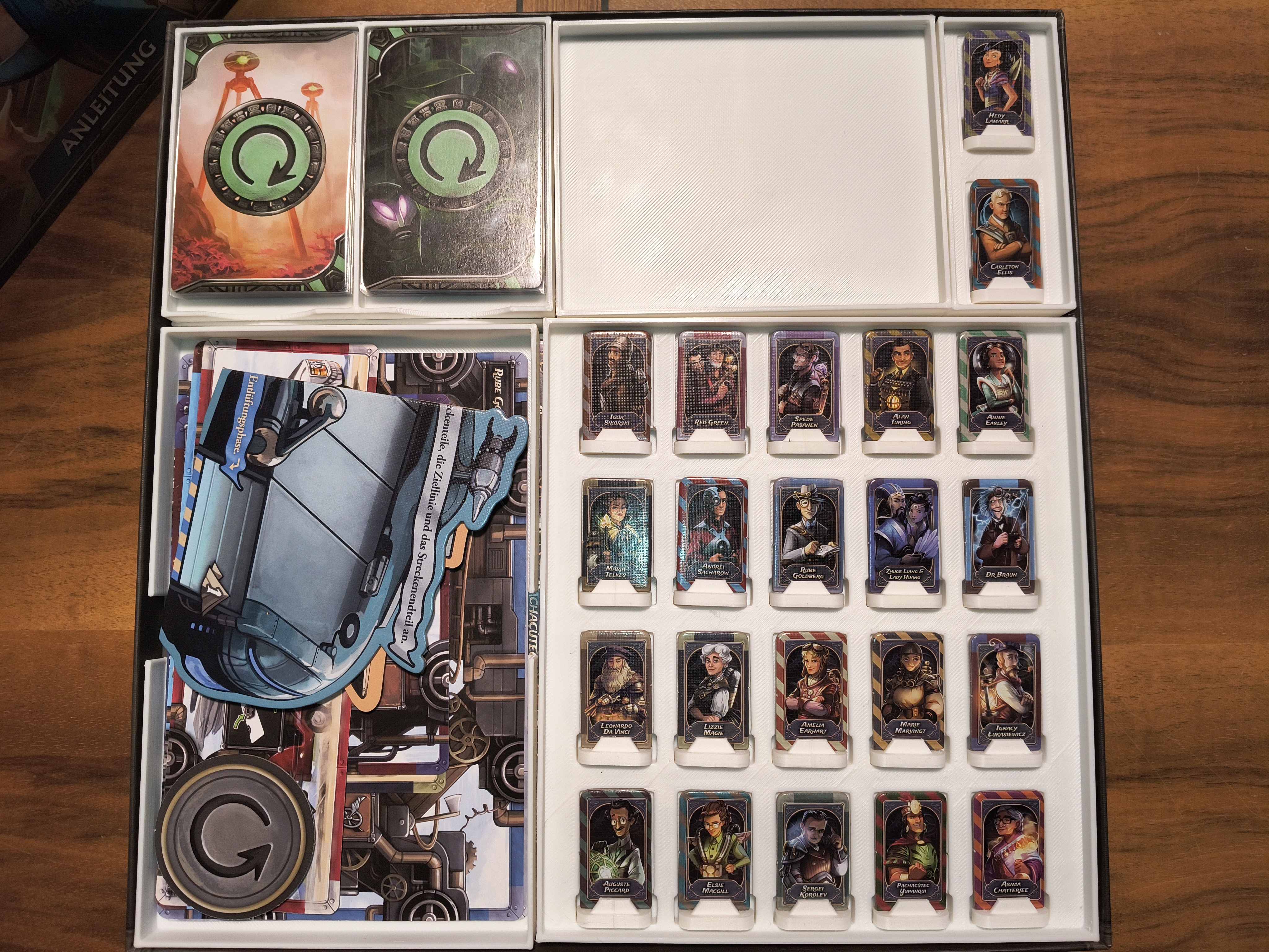 Steam Punk Rally Fusion Insert / Organizer (Standalone Exp. + Inventors Promo) // Remix