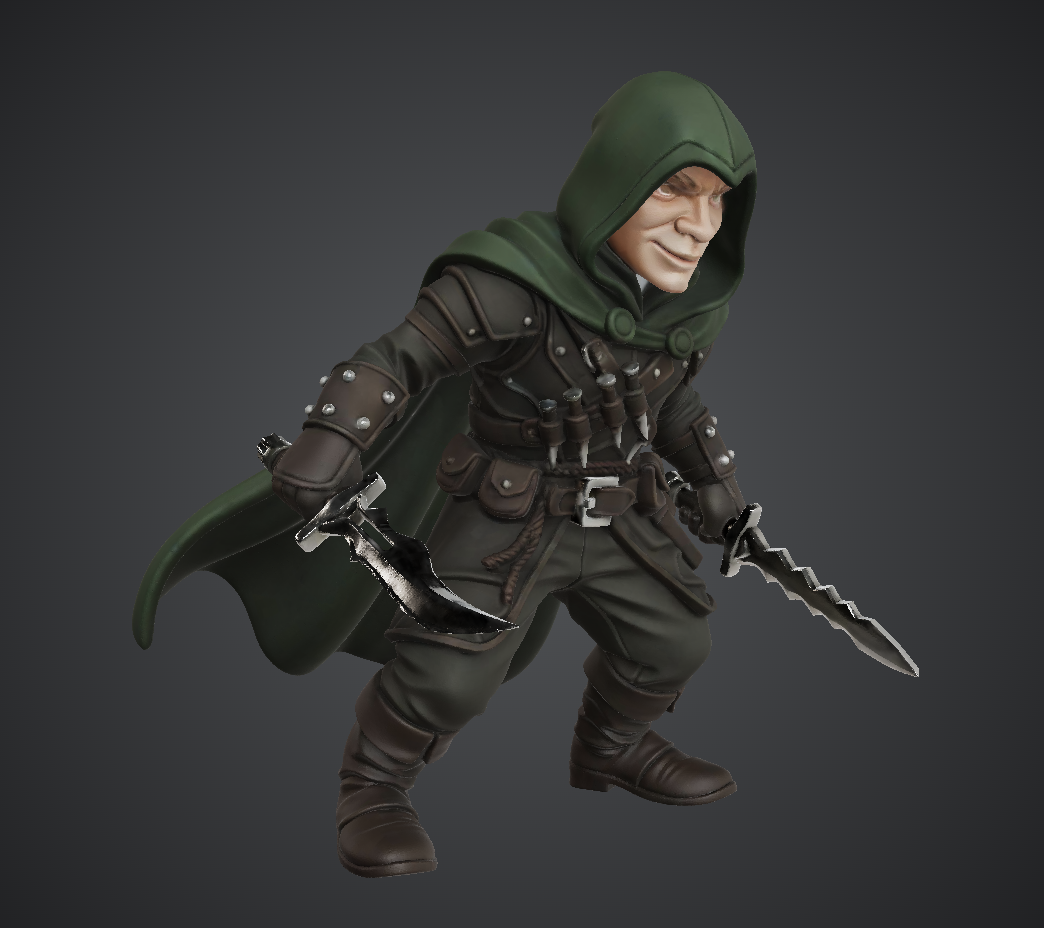 Halfling Rogue - DnD