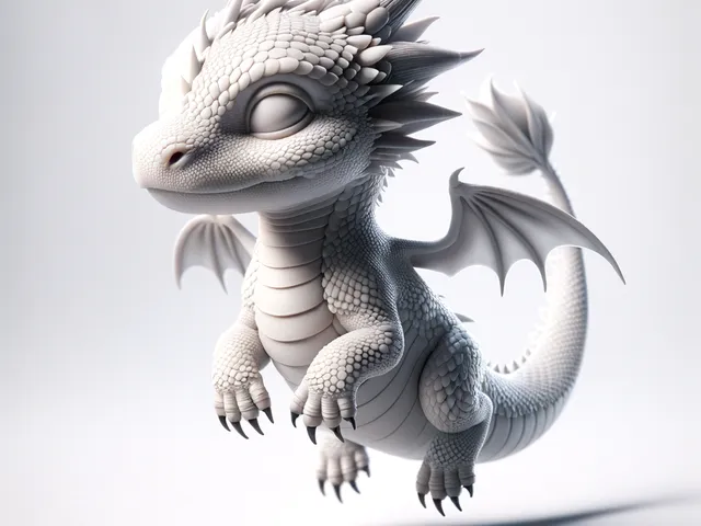 Cute Baby Dragon