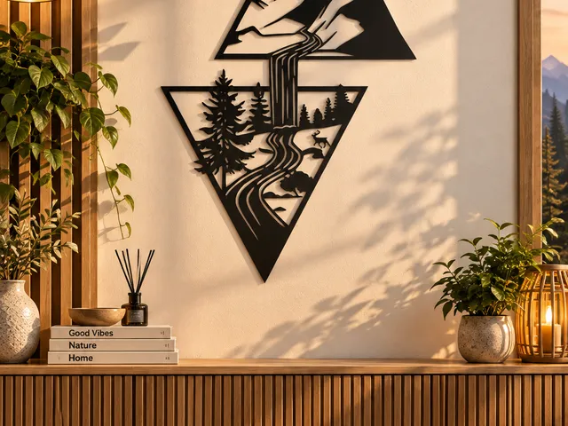 WallArt - Nature Water Tree